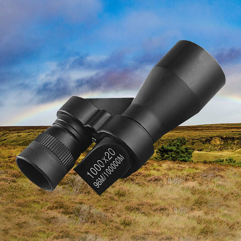Portable Mini Pocket Monocular Telescope 1000x20 High Magnification Zoom Outdoor Fishing Telescope for Hunting Camping