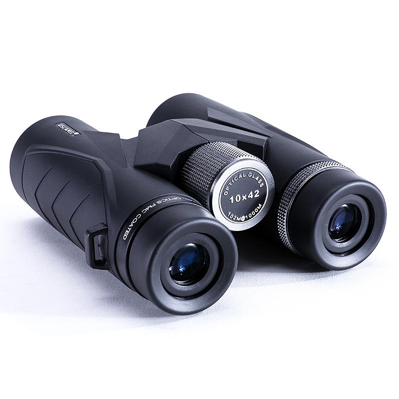 USCAMEL Binoculars 10x42 Waterproof Telescope Professional Hunting Optics Camping Outdoor (Black)