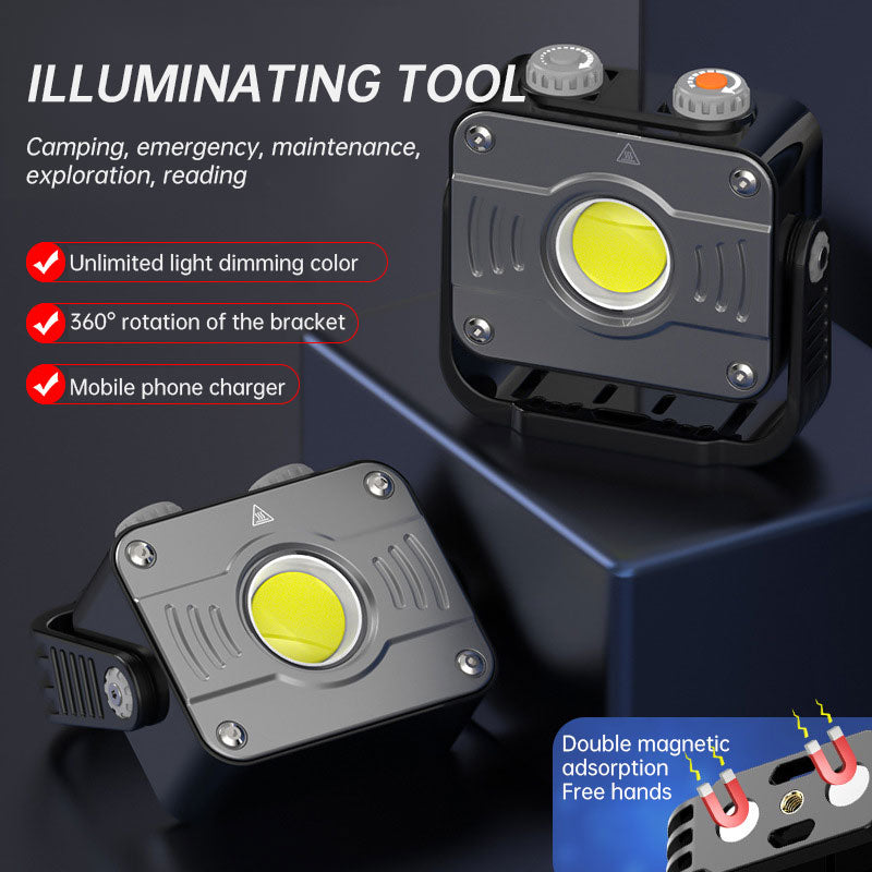 New LED multifunctional camp lights Infinitely dimming tent lights Auto repair strong Emergency light