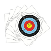 New 30pcs 40*40 cm Archery Shooting Target Paper Bow Hunting Archery Kit Standard Full Ring Single Spot Shooting Training Paper