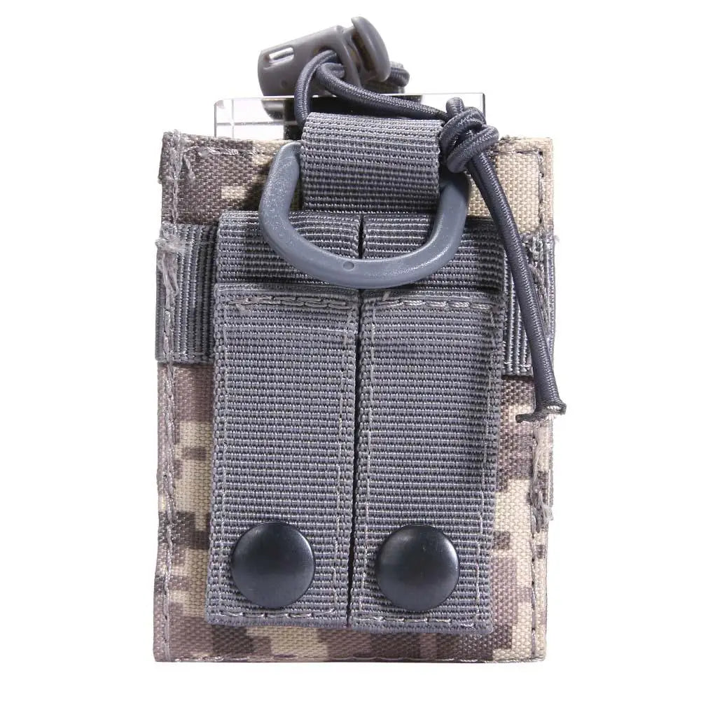 Package Pouch Walkie  Talkie Holder Bag Hunting Tactical Sports Pendant Military Molle Nylon Radio