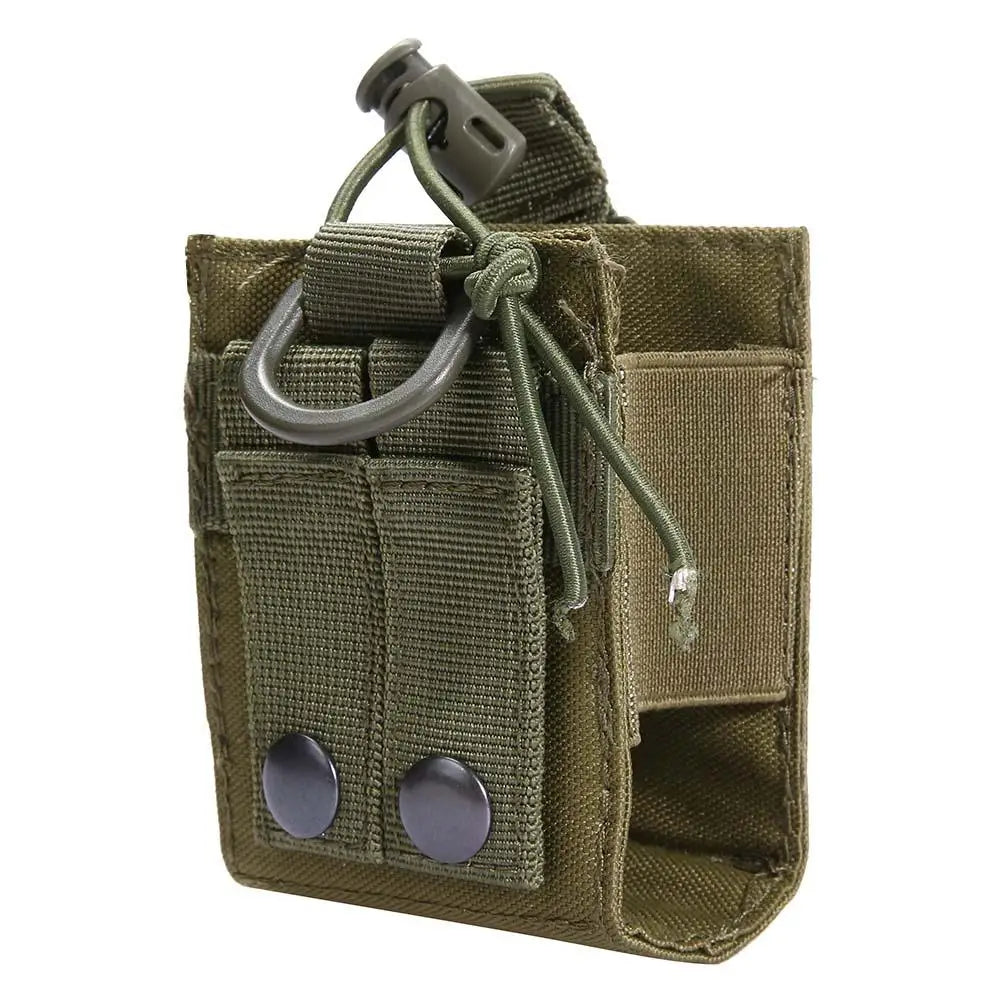 Package Pouch Walkie  Talkie Holder Bag Hunting Tactical Sports Pendant Military Molle Nylon Radio