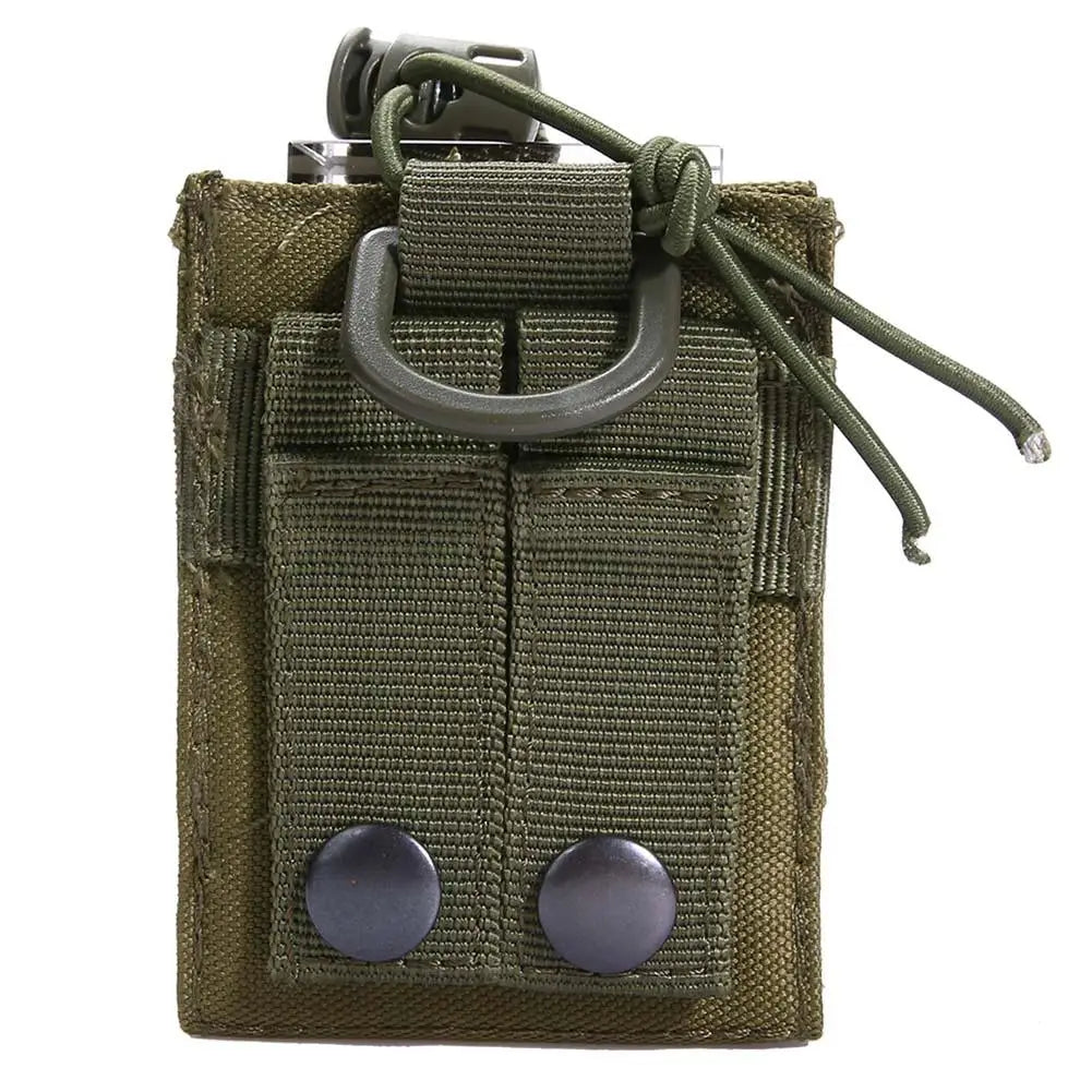 Package Pouch Walkie  Talkie Holder Bag Hunting Tactical Sports Pendant Military Molle Nylon Radio