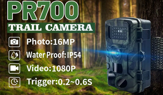 1080P30fps Wireless Trail Camera Hunting Cameras 16MP HD