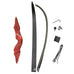 60" Recurve Bow 20-60lbs Takedown Wooden Riser Adult Hunting Target Bow Archery