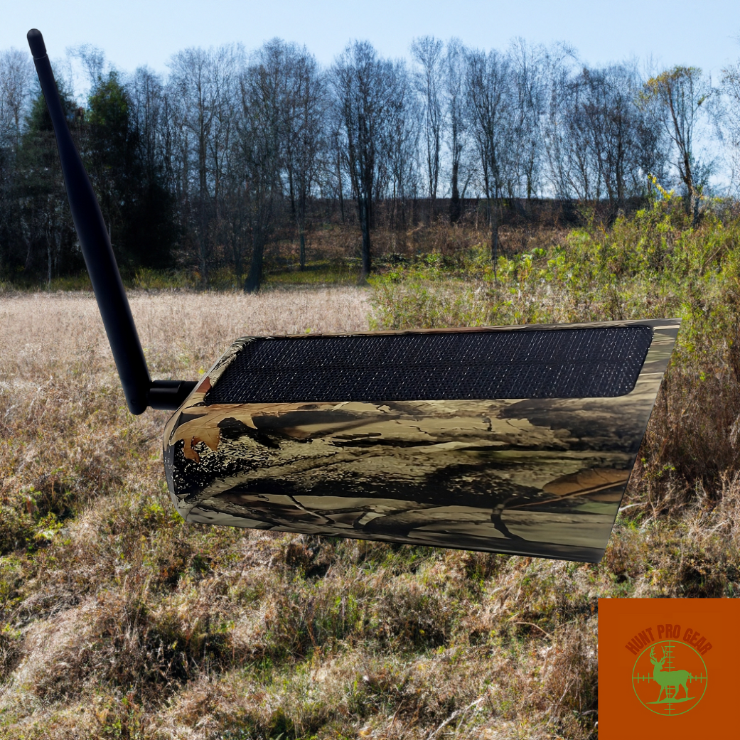WildWanderer Outdoor HD Trail Camera with Built-in Solar Panel
