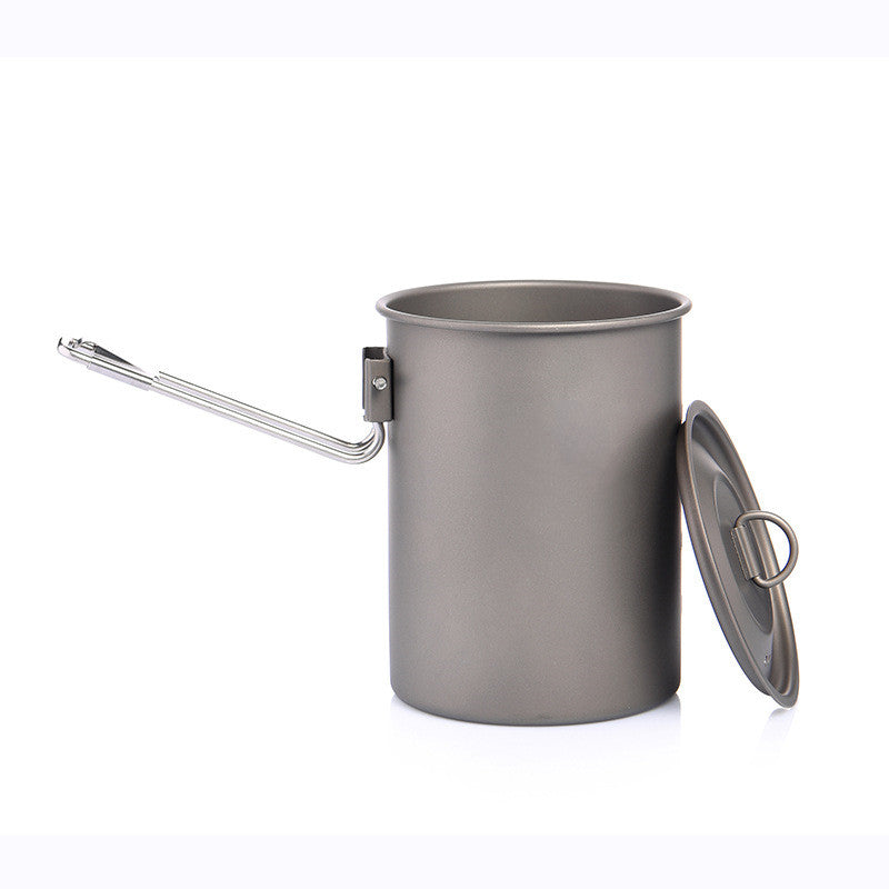 HPG TitaniumTrail 900ML Camping Pot: Lightweight & Durable