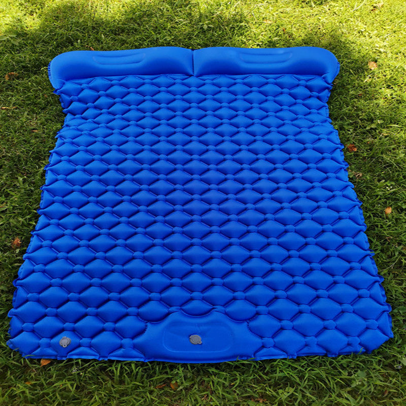 HPG TrailDreams Outdoor Inflatable Camping Mattress with Pillow