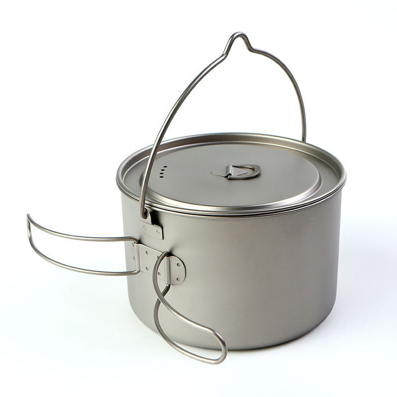 HPG CampEase Foldable Dual-Handle Camping Pot