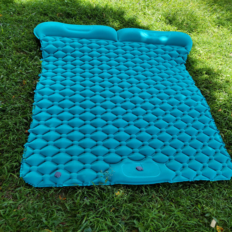 HPG TrailDreams Outdoor Inflatable Camping Mattress with Pillow