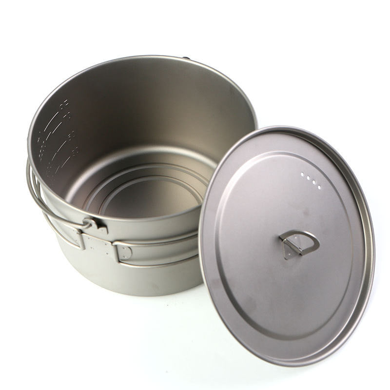 HPG CampEase Foldable Dual-Handle Camping Pot