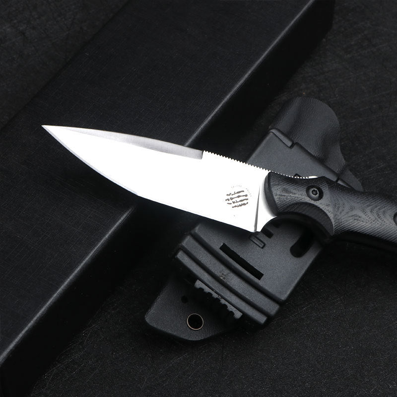 Straight Knife Outdoor Wilderness Survival Multifunctional