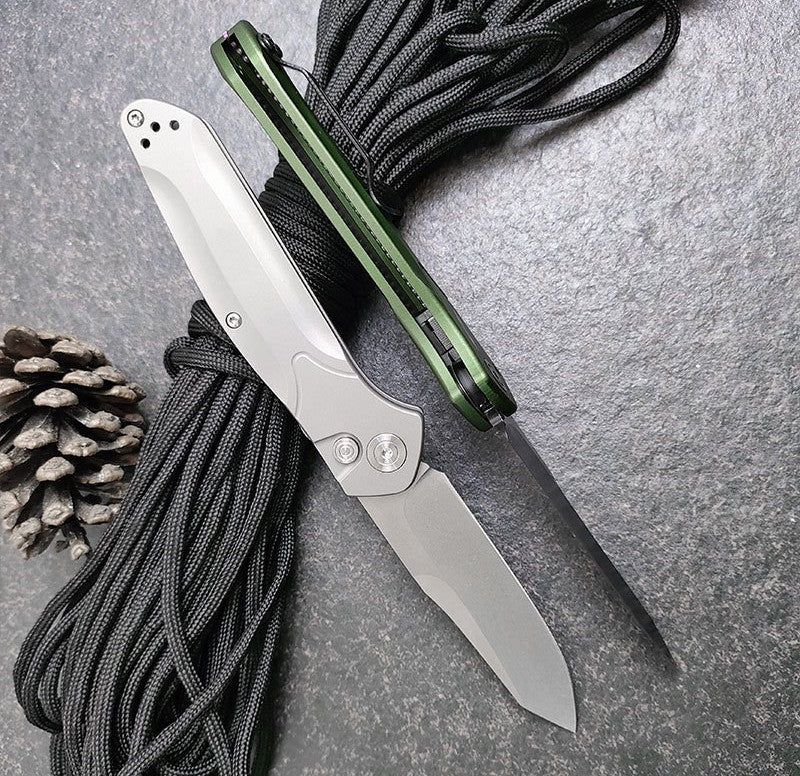 High Hardness Titanium Alloy Camping Survival Portable Pocket Knife