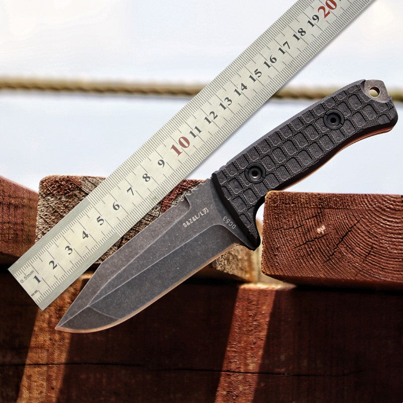 High Hardness DC53 Steel Outdoor Knife Survival Tactics Self-defense