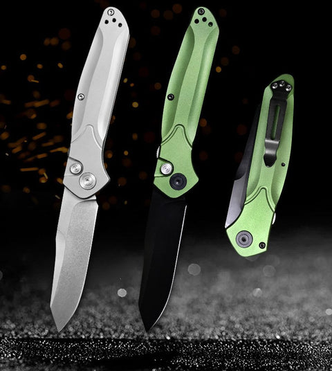 High Hardness Titanium Alloy Camping Survival Portable Pocket Knife