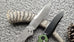 High Hardness Titanium Alloy Camping Survival Portable Pocket Knife