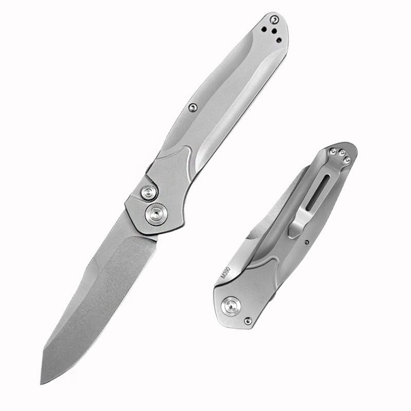 High Hardness Titanium Alloy Camping Survival Portable Pocket Knife