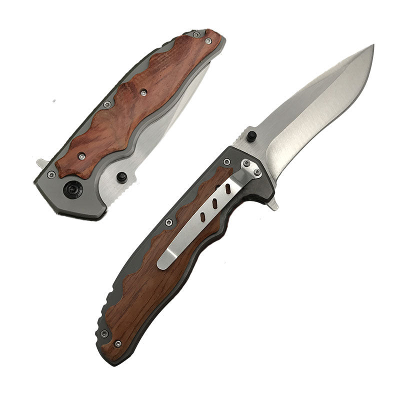 Survival In The Wilderness High Hardness Defensive Folding Knife