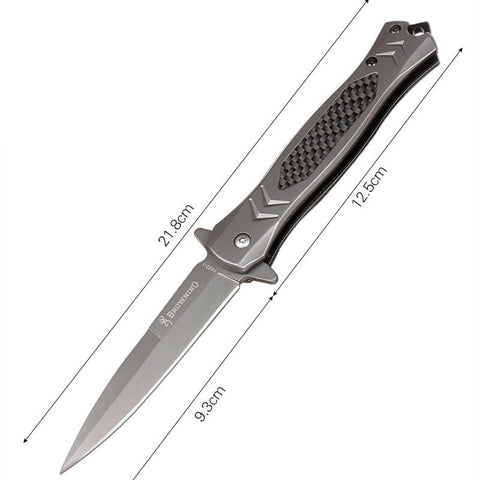Multifunctional Steel Handle Survival Knife Fruit Knife Glass-breaker